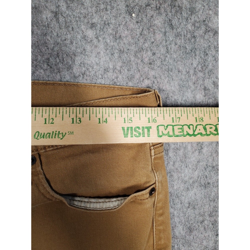 Levis 513 Jeans Mens 32x30* Brown Slim Straight Denim Stretch Pants Casual - Picture 10 of 16